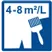 Витрата 4-8 м/л (пензлик)