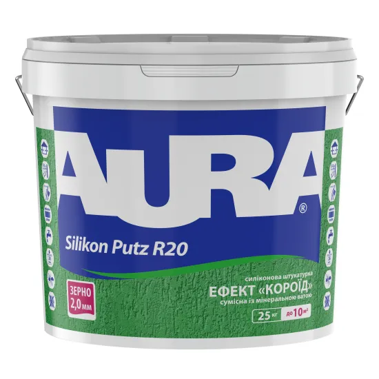 Aura Dekor Silikon Putz R20